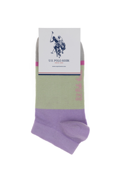 U.S. Polo Assn. Kadın 3'lü Patik Çorap 50311366-VR034