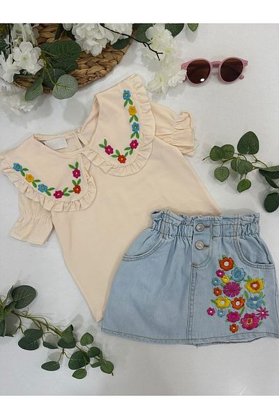 ChibuumKids GIRL'S SKIRT SUIT