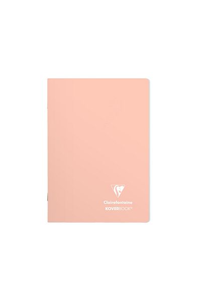 Clairefontaine A5 notebook, stapled, 48 sheets, Clairefontaine KOVERBOOK, dictating Coral
