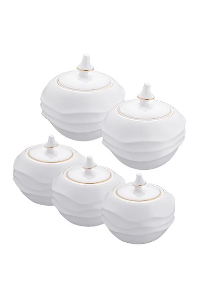 Emsan Roy Gold 5-Piece Spice Set
