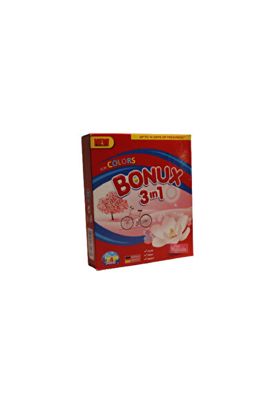 Bonux 3 Detergent pentru rufe, 3in1, Color, Pure Magnolia, 0.4Kg