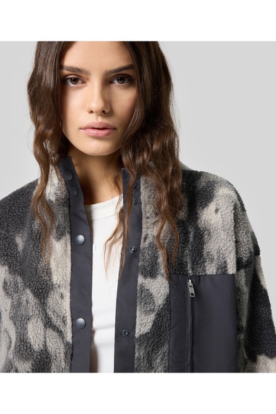 Champion Surplus + Utility Jacket Kahverengi Kadın Polar -117496-EL021