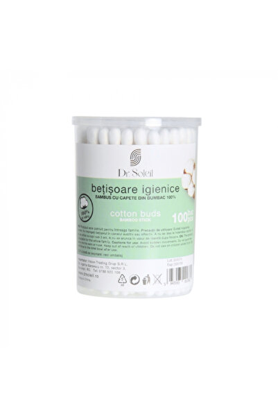 Dr. Soleil Bețișoare igienice din bambus 100 buc Dr. Soleil