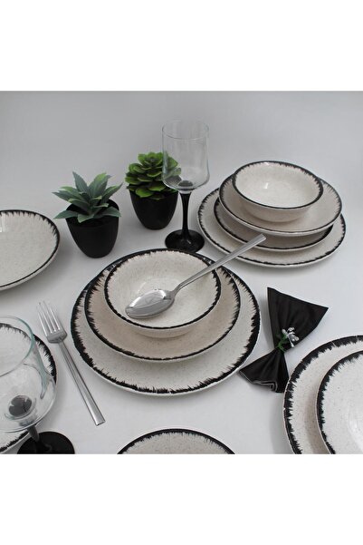 Arna Porselen Artemis 48 Parça Yemek Takımı