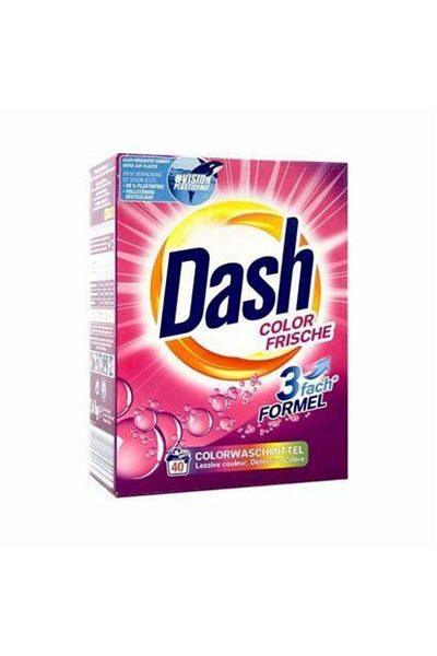Dash Powdered laundry detergent, DASH, Color Frische, 40 washes, 2.6 kg