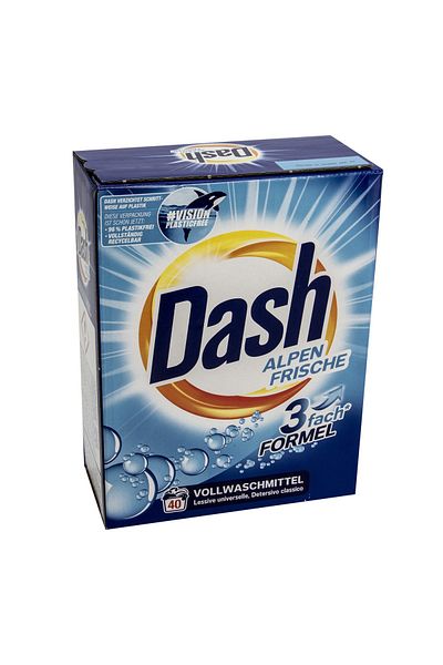 Dash Dash powder detergent, 40 washes, 2.6 kg