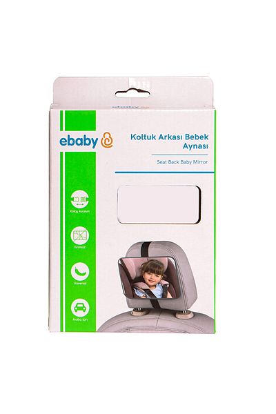 ebaby Бебешко огледало на облегалката