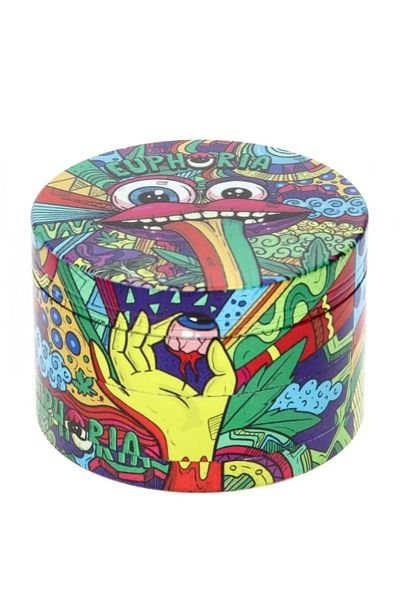 euphoria Grinder Euphoria Vibrant Premium Metalic 4 Parti Ø63mm