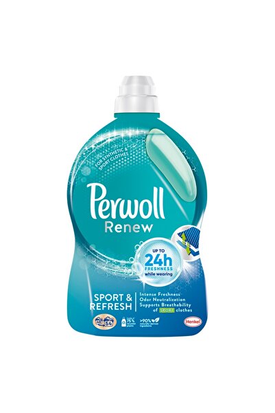Perwoll Perwoll Renew Refresh liquid laundry detergent, 54 washes, 2.97L