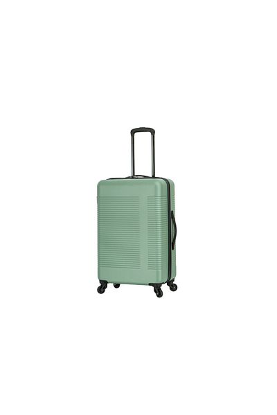 PROTOCOL Troler mediu, 68x41x25 cm, bagaj de cală, ABS, 4 roți 360°, verde