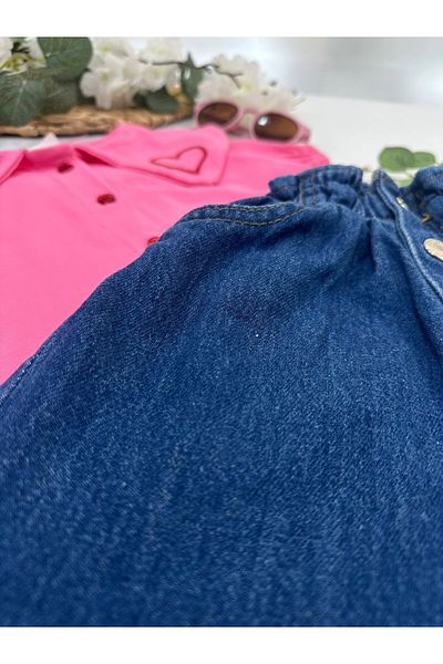 ChibuumKids GIRL'S SHORTS SET
