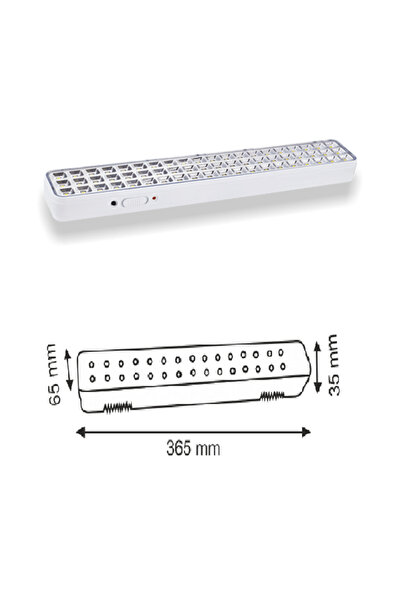 Helios 60 Ledli Şarj Edilebilir Işıldak