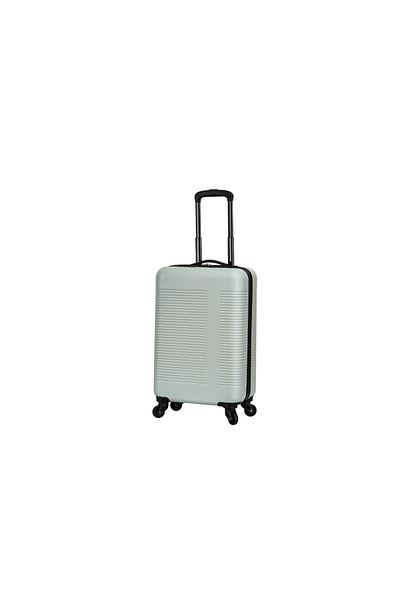 PROTOCOL Troler de cabină, 57x35x22 cm, bagaj de mână, ABS, 4 roți 360°, argintiu