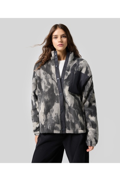 Champion Surplus + Utility Jacket Kahverengi Kadın Polar -117496-EL021