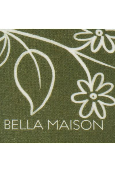 Bella Maison Leaf Melamine Tray Green (42X31 cm)