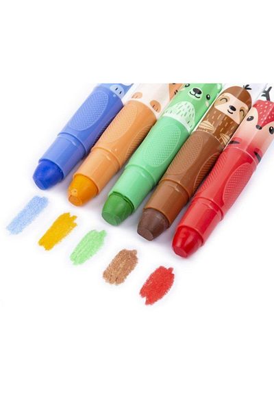 Kidea Set of 10 cute pencils for children, Kidea, multi-colored