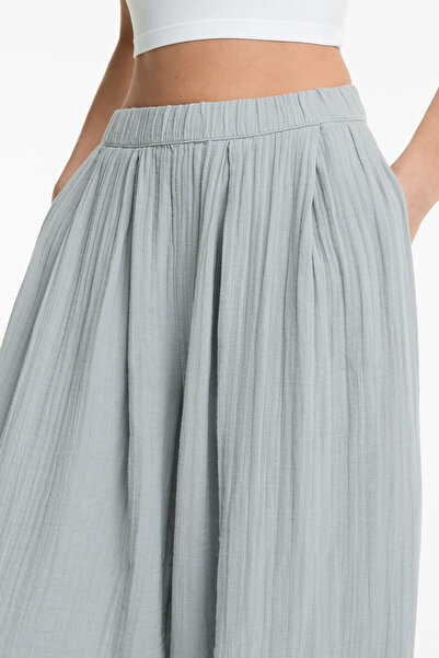 Oysho 100% cotton balloon trousers