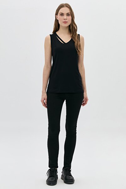 DAIDO Tricou de bază cu detaliu guler