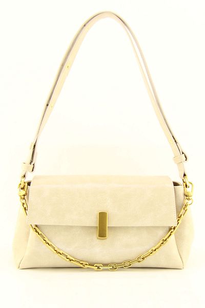 HNB Women's Cream Soft Medium Shoulder Bag