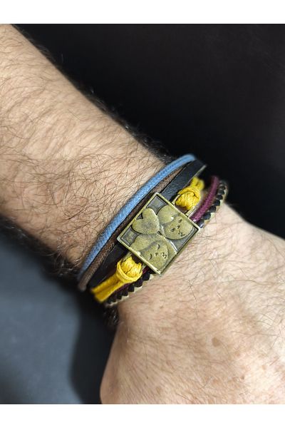 enyatakı Original leather rope bracelet