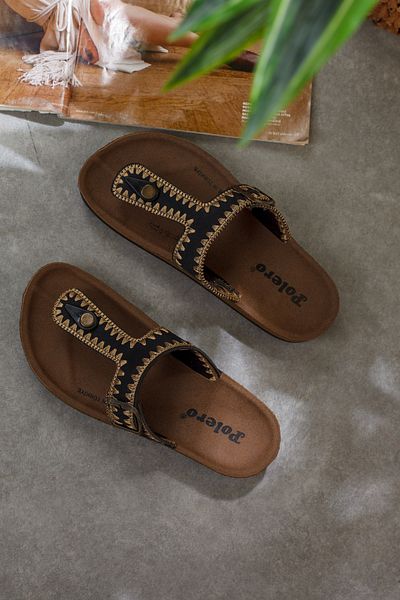 DRY WOOD Women's Extra Comfortable Flip Flops, Women's Daily Slippers, Beach Slippers