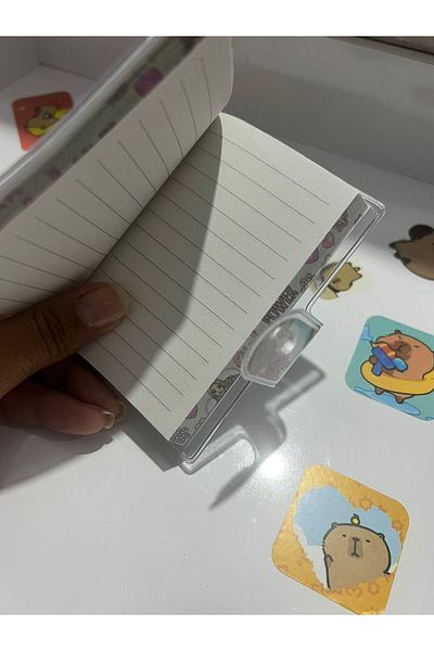 demirosa Mini Notepad with 1 Cute Girl Character – for School and Daily Use