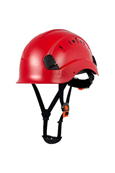 Choice خوذة أمان حمراء معتمدة من الاتحاد الأوروبي، مزودة بفتحات تهوية، مناسبة...