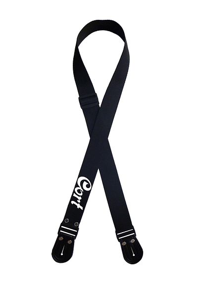 cantekin Guitar Strap Black Color (Strap) Compatible with All Guitars Cort Printed
