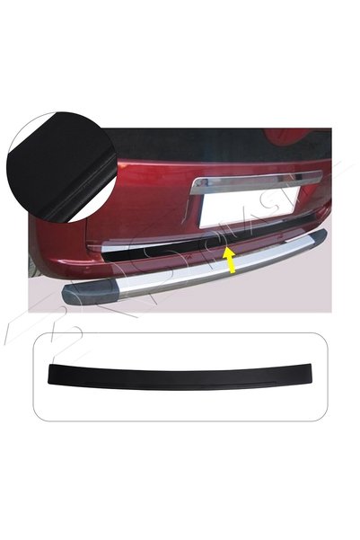 BRSPLAST Fiat Fiorino Uyumlu 2007 Ve Üzeri Abs Arka Tampon Üstü Koruma