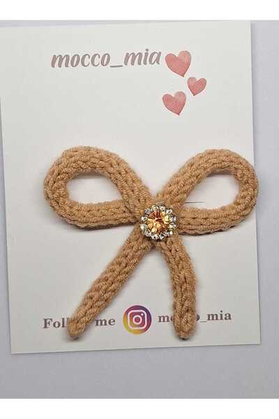 No Name Atelier Mini Braided Stone Buckle Crocodile Opening and Closing