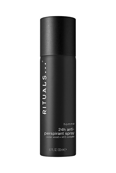 Rituals Homme 24 Saat Terleme Önleyici Sprey 200ml, Erkekler İçin Canlandırıc...