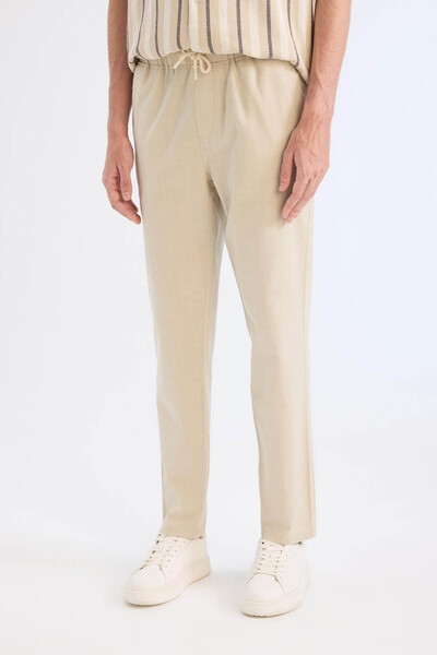 DeFacto Sommer-Jogginghose Sand Herrenhose Z6475Az/Bg700