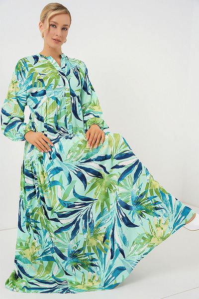 Bigdart 2423 Φόρεμα Hijab με αυθεντικό σχέδιο - E.Mint