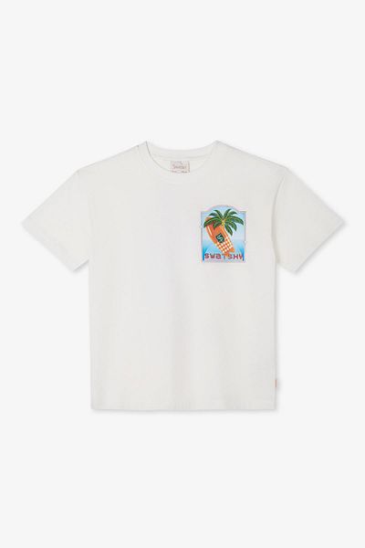 SWATSKY BG Store Момче Бяла тениска