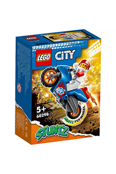 LEGO LEGO CITY MOTOCICLETA DE CASCADORIE-RACHETA 60298