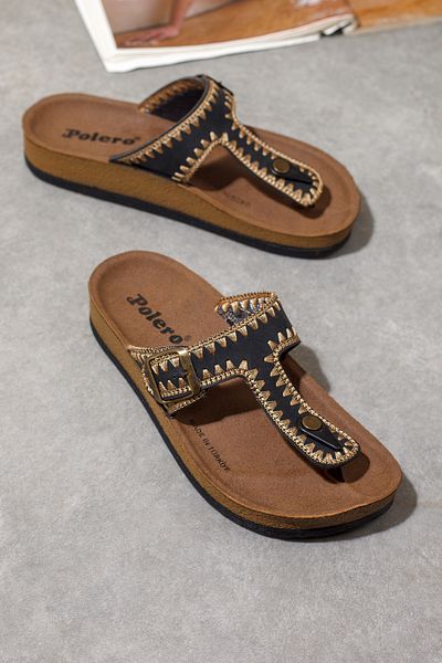 DRY WOOD Women's Extra Comfortable Flip Flops, Women's Daily Slippers, Beach Slippers