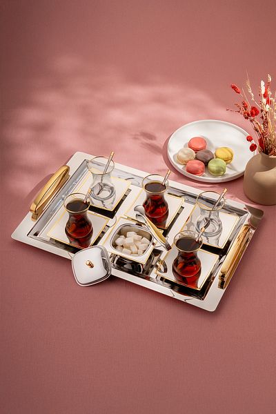 Emsan Lukas 40 Piece Tea Set