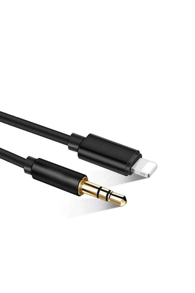 EXENAR iPhone 11/12/13/14 (Plus/Pro/ProMax) Uyumlu Aux Kablo Lightning To Jac...