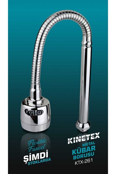 fiba teknik Saving Kubar Faucet Pipe and Head with Movable Head Chrome Accordion