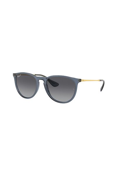 Ray-Ban Ray-Ban Erika RB4171 6592/T3 – Polarizați, Albastru Transparent, Lentile Gri Gradient