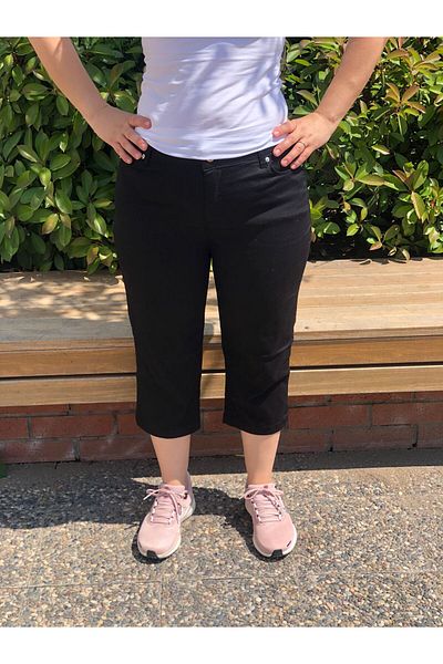 BAKTAGÖR Cotton Jeans Capri