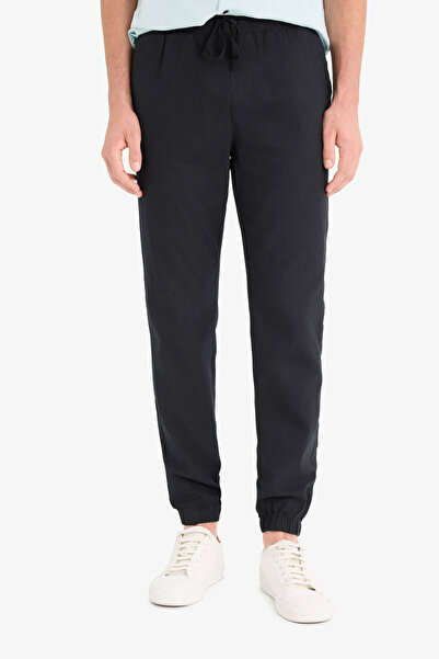 DeFacto Cargo Jogger Schwarze Herrenhose E0834Ax/Bk27