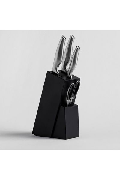 HomeVibes Set of 3 knives with COMPACTA stand