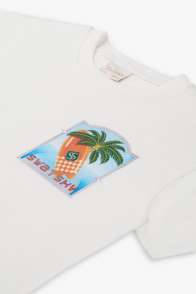 SWATSKY BG Store Момче Бяла тениска