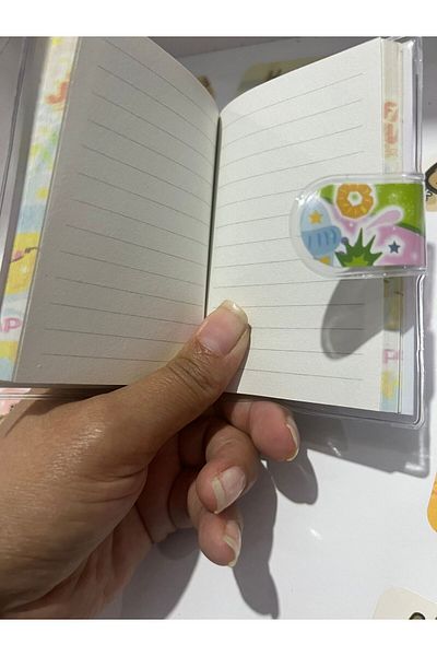 demirosa 1 Cute Ice Cream & Drink Mini Notepad – for School and Daily Use