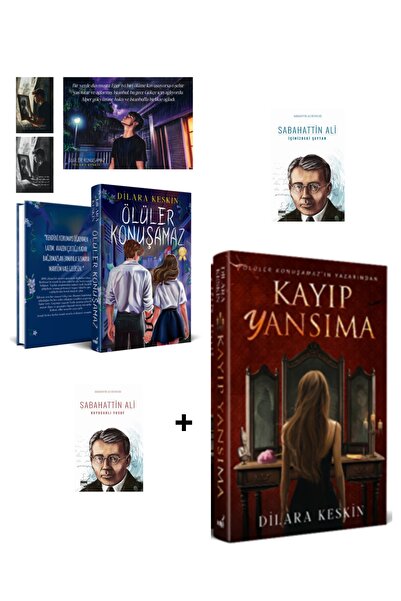 İndigo Kitap Kayıp Yansıma, Ölüler Konuşamaz Dilara Keskin 2 Kitap Ciltli Set