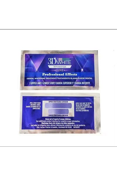 CREST Set x 10 sachets (20 teeth whitening strips), 10-day teeth whitening treatment