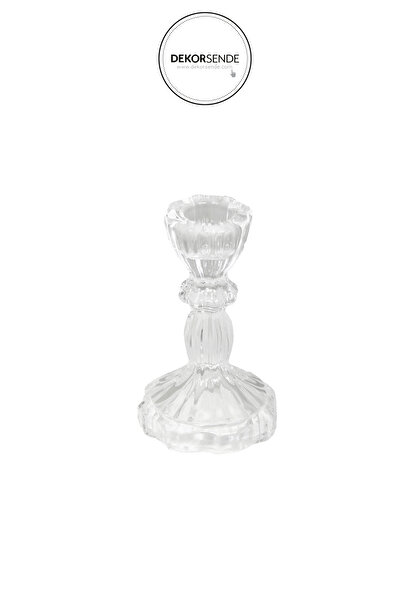 Dekorsende Dekor Şamdan Beyaz