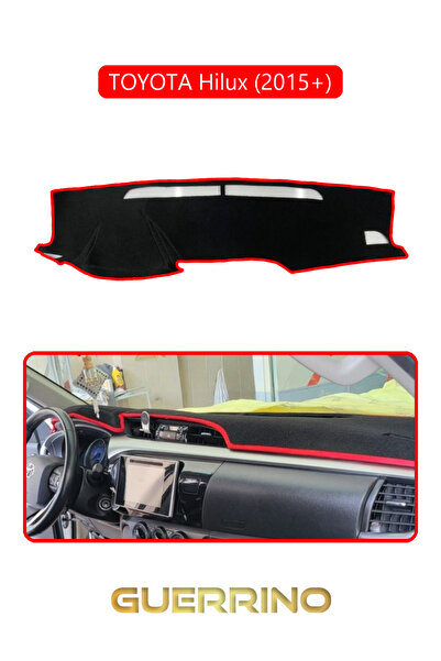 Genel Markalar TOYOTA Hilux (2015+)TORPİDO KORUMA KILIFI KIRMIZI KENAR