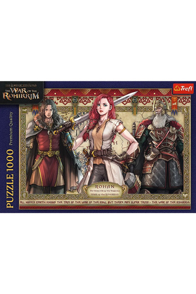 Trefl PUZZLE TREFL 1000 THE LORD OF THE RINGS THE WAR OF THE ROHIRIM
